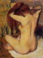 Degas, Edgar - Woman Combing Her Hair